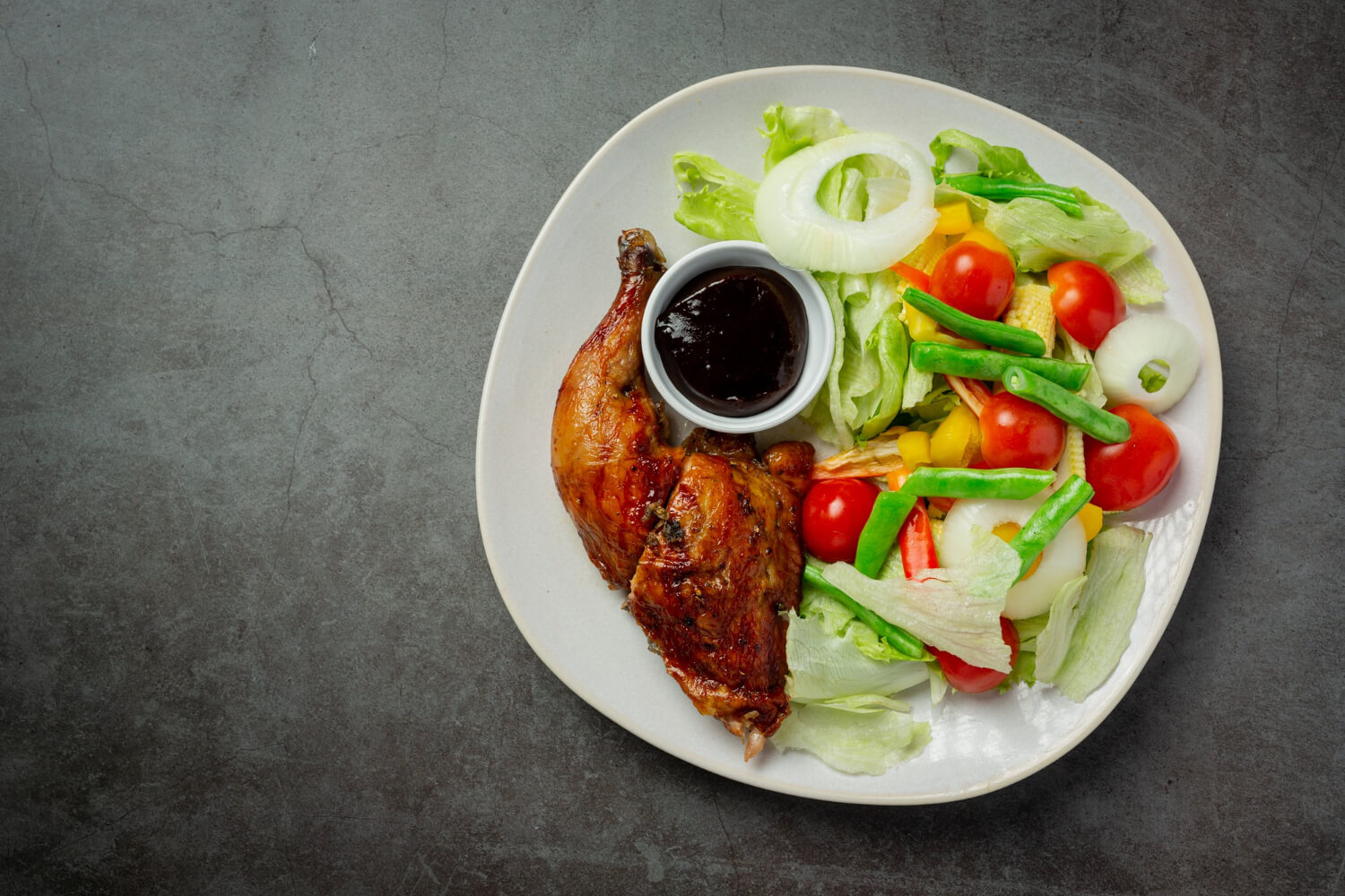 Grilled Chicken with Roasted Vegetables